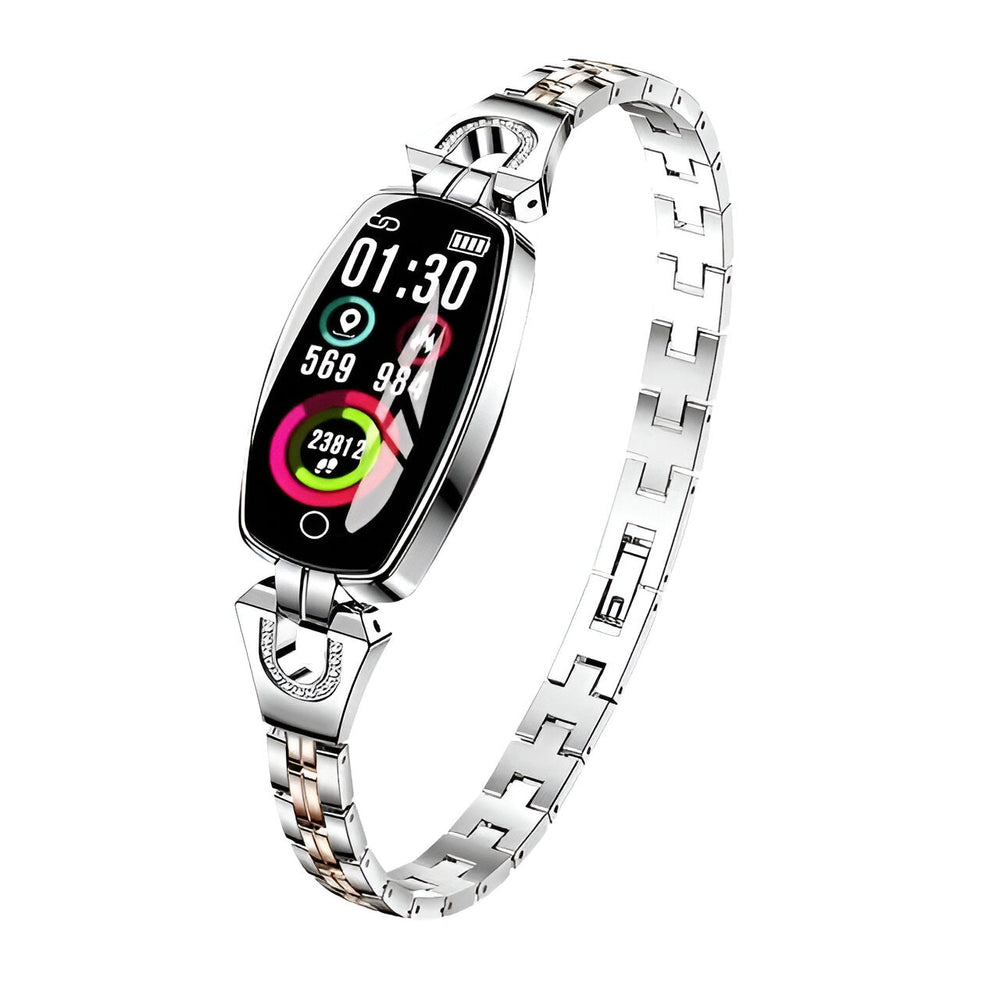 Smart Fitness Tracker Watch – Women's, Heart Rate Monitor & Sleep Tracking