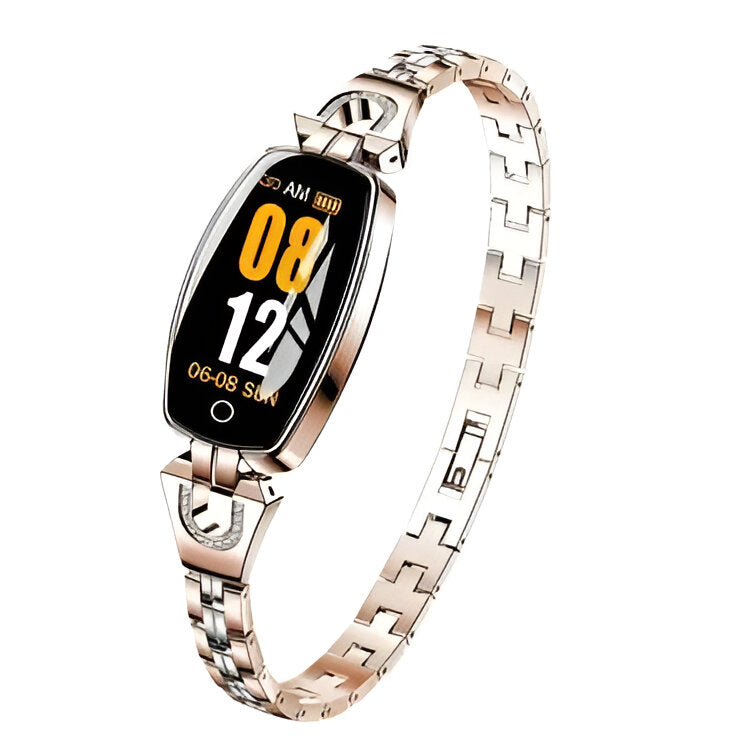 Smart Fitness Tracker Watch – Women's, Heart Rate Monitor & Sleep Tracking
