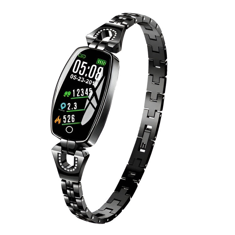 Smart Fitness Tracker Watch – Women's, Heart Rate Monitor & Sleep Tracking