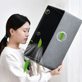 Foldable Fabric Storage Box – Corduroy, M/L/XL Sizes & Carry Handles