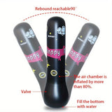 Inflatable Kids Punching Bag – 120cm, PU Leather & Includes Boxing Gloves