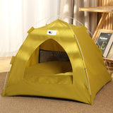 Foldable Cat & Small Dog Tent – Enclosed Retreat, Soft Lining & Collapsible Design