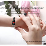 Smart Fitness Tracker Watch – Women's, Heart Rate Monitor & Sleep Tracking