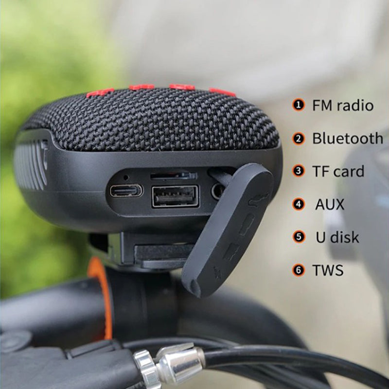 Optimized Product Title:  
"Bluetooth Fahrradlautsprecher mit Lenkerhalterung – Kristallklarer Sound & Freisprechfunktion für sicheres Fahren" 

This title incorporates relevant keywords while emphasizing key features to attract potential buyers.