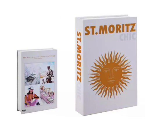 Decorative Coffee Table Books – 26×17×4cm, 12 Travel Themes for Home Decor