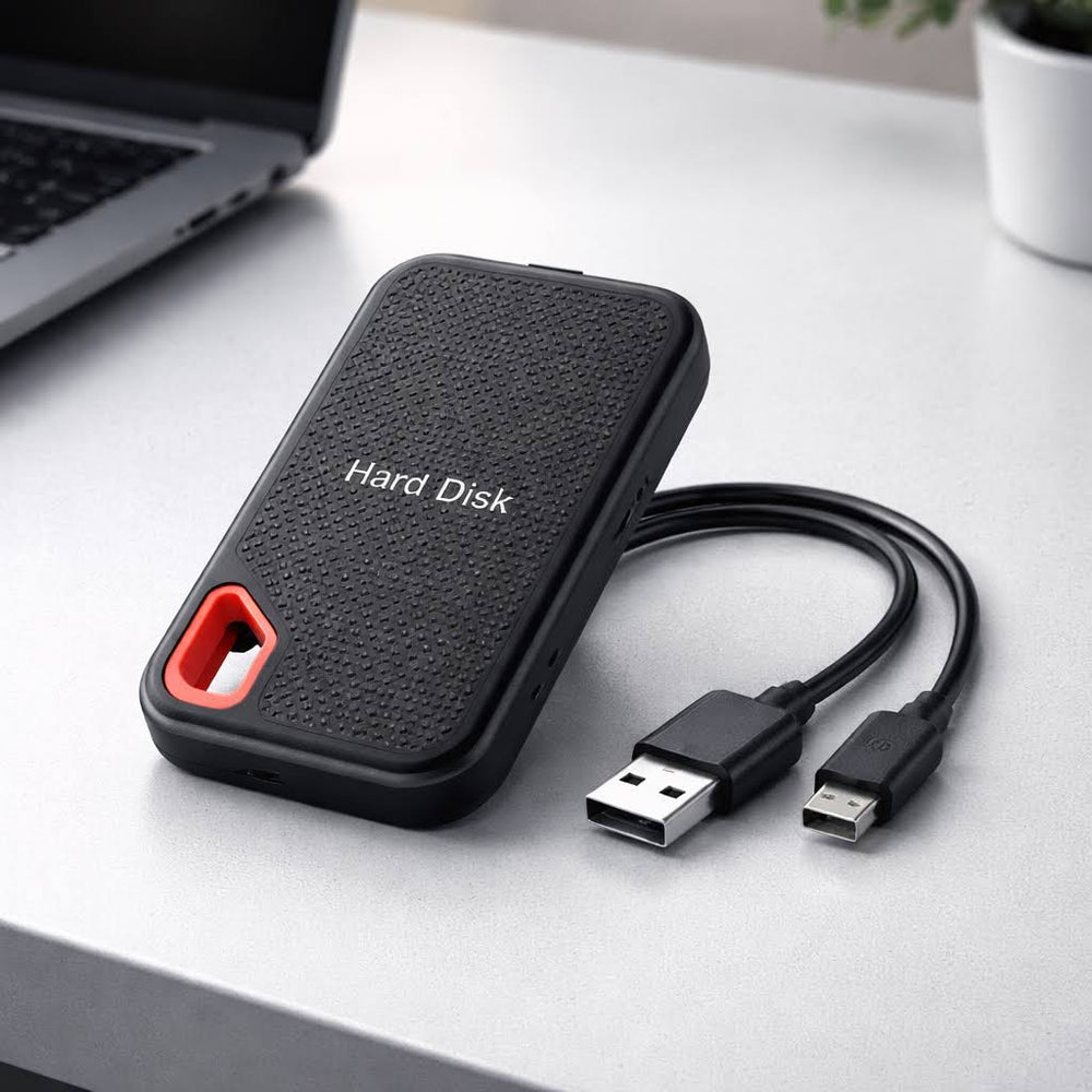 External SSD Drive – High-Speed, USB-C Connectivity & Portable Storage Design