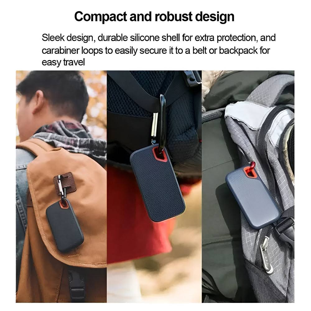 External SSD Drive – High-Speed, USB-C Connectivity & Portable Storage Design
