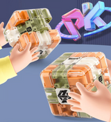 Enhanced Product Title: "3D Labyrinth Cube - Brain Teaser for Focus and Coordination Skills" 

This title is optimized for clarity and includes relevant keywords that potential customers might search for.