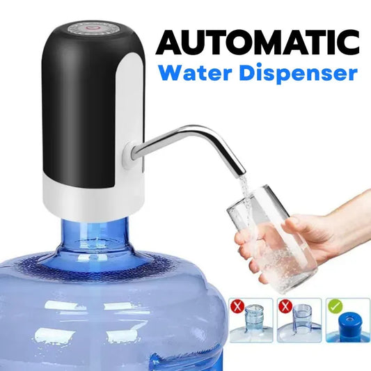 Automatic Water Bottle Pump – Cordless Design, Rechargeable & Portable Easy Dispensing