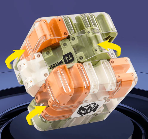 3D Labyrinth Cube - Brain Teaser for Focus and Coordination Skills