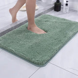 Non-Slip Microfiber Bath Mat – Absorbent, Machine-Washable & Rubber Backing