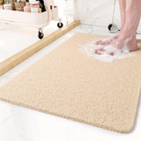 Non-Slip Shower Mat  – Soft, Safe, Easy to Clean, Customizable Size, Quick Water Drainage