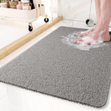Non-Slip Shower Mat  – Soft, Safe, Easy to Clean, Customizable Size, Quick Water Drainage