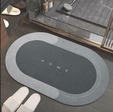 Super Absorbent Non-Slip Bath Mat for Fast Drying – Mold and Mildew Resistant Bathroom Rug, Easy to Clean, Durable Design