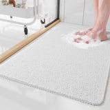 Non-Slip Shower Mat  – Soft, Safe, Easy to Clean, Customizable Size, Quick Water Drainage
