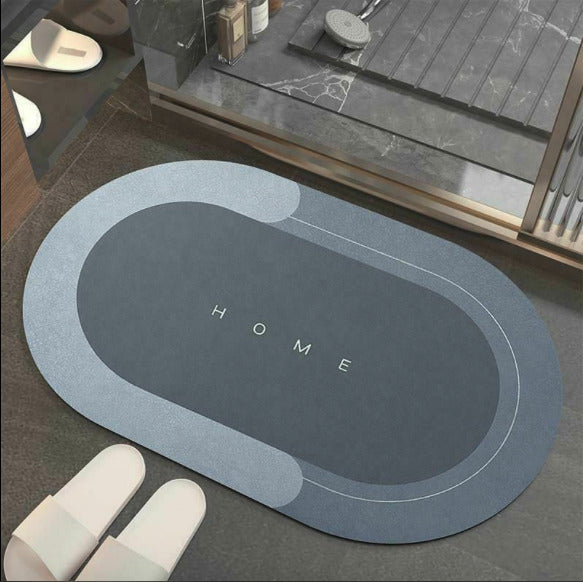 Super Absorbent Non-Slip Bath Mat for Fast Drying – Mold and Mildew Resistant Bathroom Rug, Easy to Clean, Durable Design
