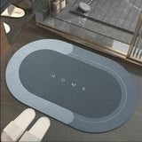 Super Absorbent Non-Slip Bath Mat for Fast Drying – Mold and Mildew Resistant Bathroom Rug, Easy to Clean, Durable Design