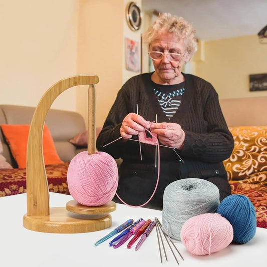Yarn Winder – Tangle Free Knitting, Wool Organiser & Stress Free Crafting