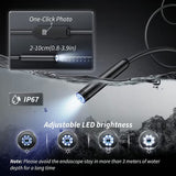Smartphone Endoscope Camera – 1080p HD, 5m Flexible Cable, 8 LEDs & Waterproof