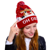 LED Light Up Christmas Hat - Festive Holiday Headwear for Parties & Celebrations