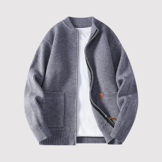 KAIEN | Eleganter Rippstrick Blazer für Damen – Stilvoller, Bequemer Schnitt für Jeden Anlass