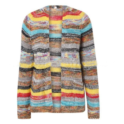 Kamille Retro Farbiger Pullover für Damen – Stylischer, Bequemer Strickpullover im Vintage-Design
