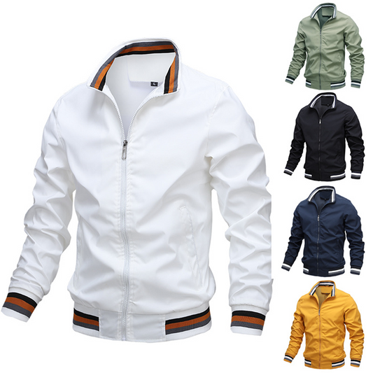 Callaway™ Casual Zip Jacket for Men - Stylish Lightweight Outerwear for Golf and Everyday Wear