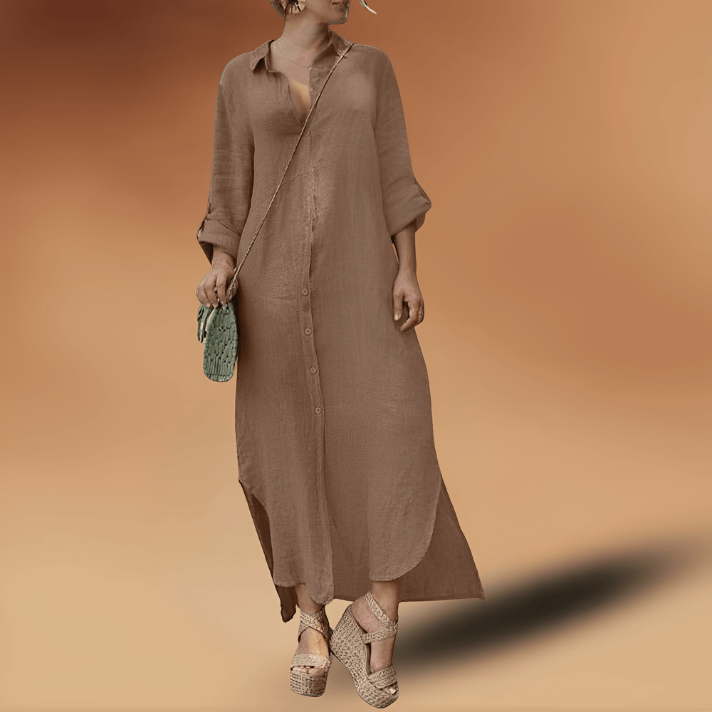 Maya – Linen Summer Dress