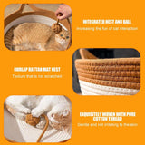 Hand-woven Cotton Rope Cat Bed Kalsten