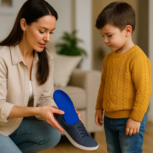 Comfort Shoe Insoles – Cushioned Support & Safety Tracking