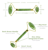 Instant Glow Gua Sha & Jade Roller Set - Premium Facial Massage Tools for Radiant Skin & Natural Beauty