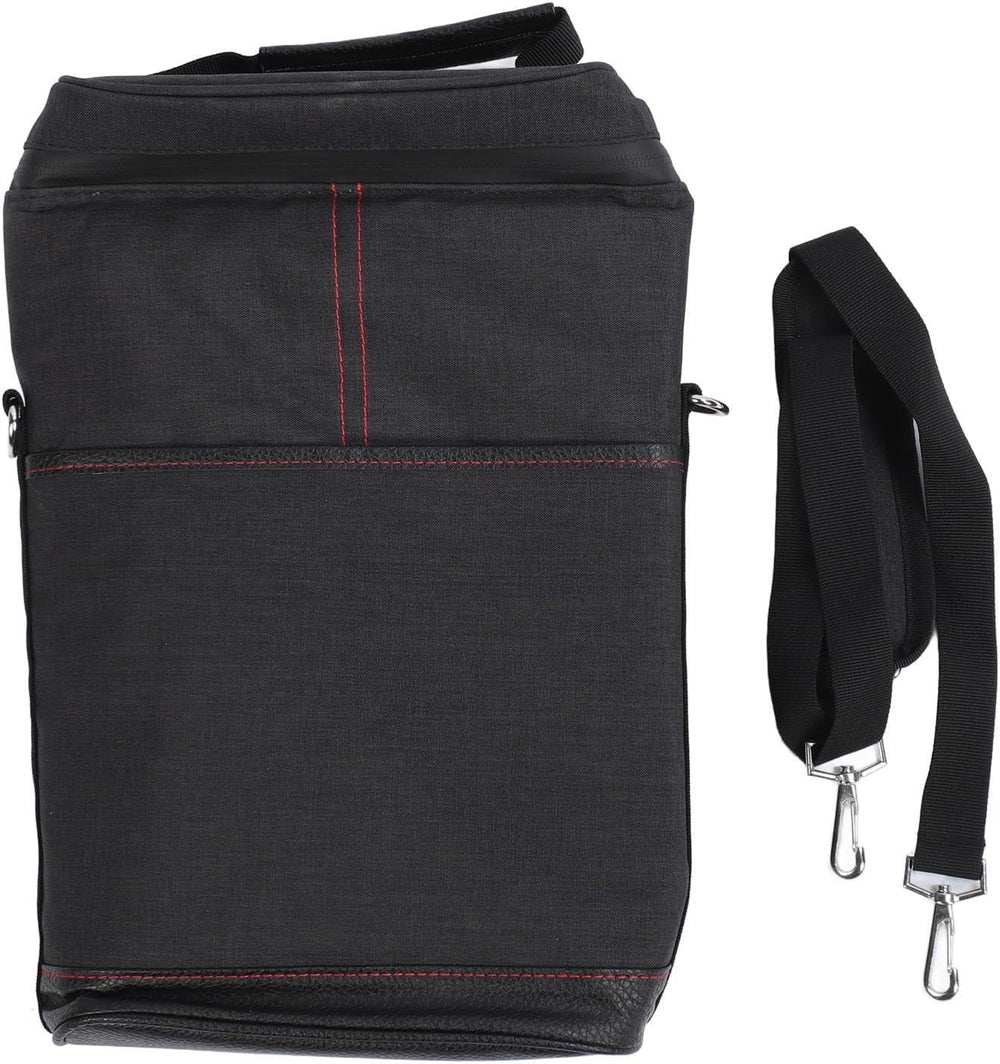Insulated 2-Bottle Wine Cooler Tote Bag with Adjustable Strap - Perfect for Picnics, Travel, and Outdoor Events