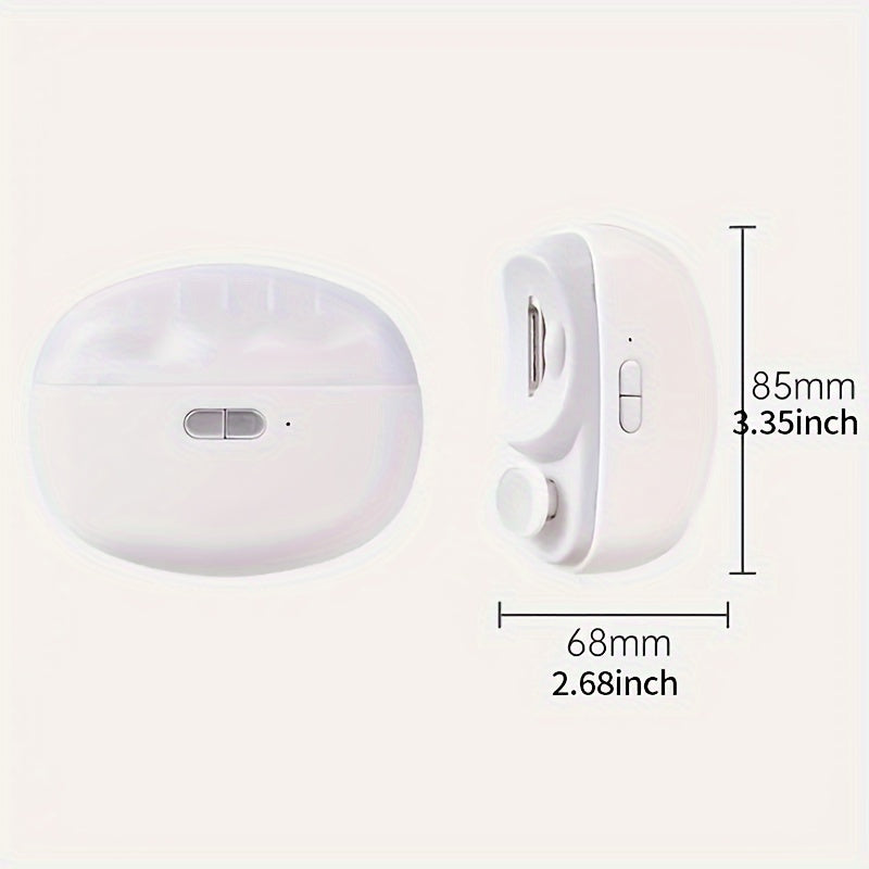 Electric Nail Trimmer & Polisher - Safe, Easy Grooming Tool for Pets & Kids | Quick & Gentle Nail Care