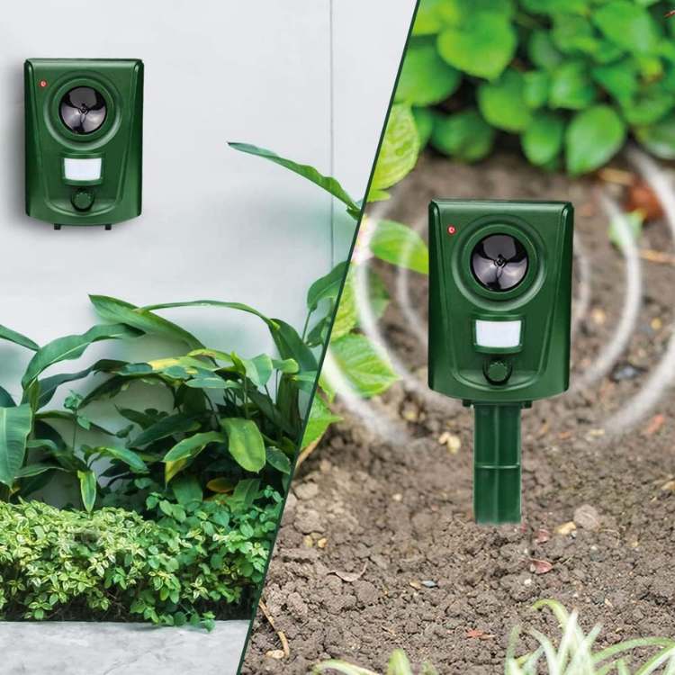Smart Ultrasonic Cat Repeller - Effective & Humane Pest Control Device