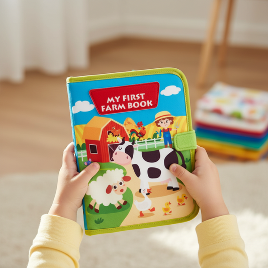 Children's Farm Book – Interactive, Montessori & Educational Design
