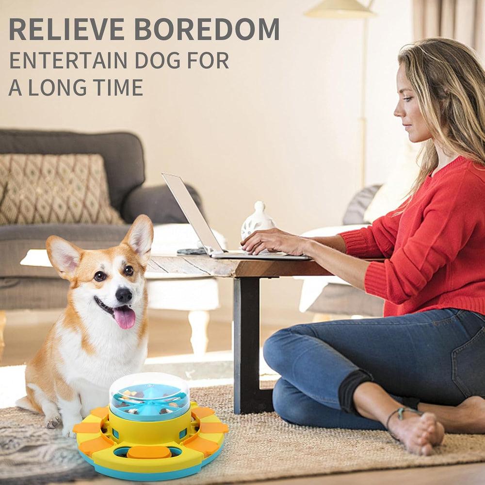 Interactive Dog Puzzle Feeder – Engaging Toy for Mental Stimulation & Rewarding Playtime