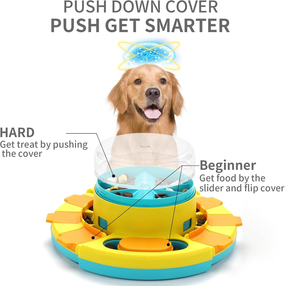 Interactive Dog Puzzle Feeder – Engaging Toy for Mental Stimulation & Rewarding Playtime