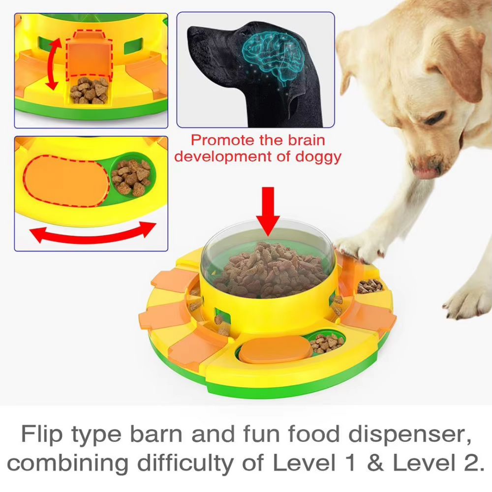 Interactive Dog Puzzle Feeder – Engaging Toy for Mental Stimulation & Rewarding Playtime