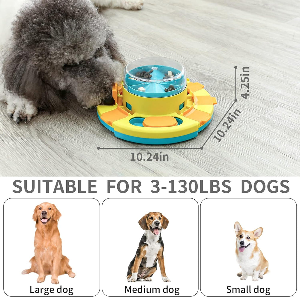 Interactive Dog Puzzle Feeder – Engaging Toy for Mental Stimulation & Rewarding Playtime