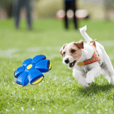 Interactive Transforming Flying Ball Toy for Dogs - Engaging Fetch & Play Fun