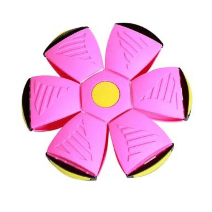 Interactive Transforming Flying Ball Toy for Dogs - Engaging Fetch & Play Fun