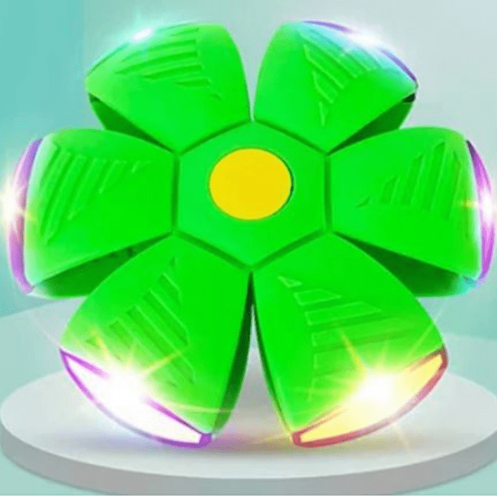 Interactive Transforming Flying Ball Toy for Dogs - Engaging Fetch & Play Fun