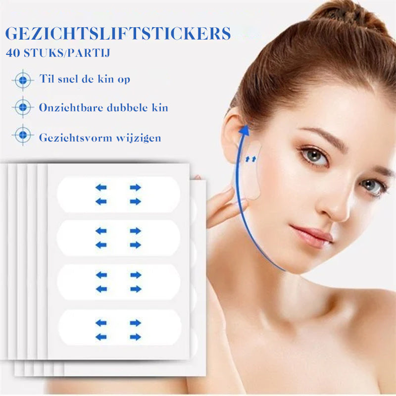 Instant Face Lift Tape - Achieve a V-Shape Jawline for a Youthful Look