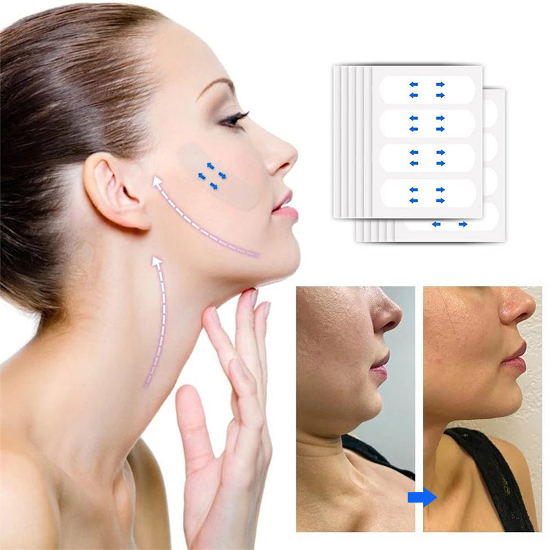 Instant Face Lift Tape - Achieve a V-Shape Jawline for a Youthful Look