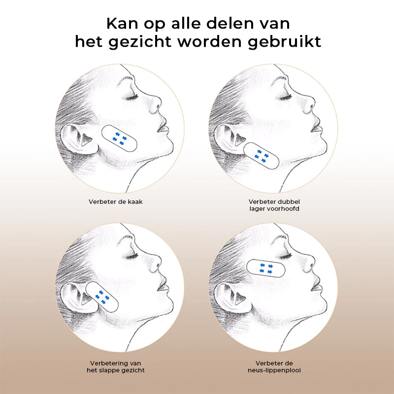 Instant Face Lift Tape - Achieve a V-Shape Jawline for a Youthful Look
