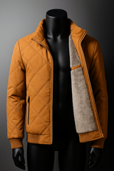 Men's quilted coat, view 5