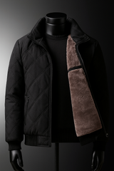 Men's quilted coat, view 6