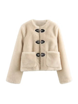 Women's oversized coat, view 5