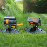 Oscillating Lawn Sprinkler with Timer – 16 Nozzles, 100m² Coverage & 4 Spray Modes