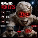 42-Inch Sound-Activated Crawling Mummy Decoration